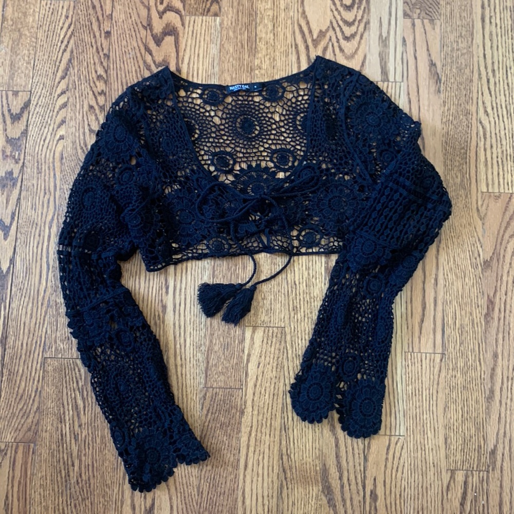 Nasty Gal crochet top